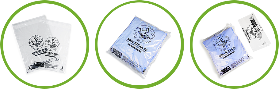 PVA water soluble laundry bags PVA 수용성 세탁백